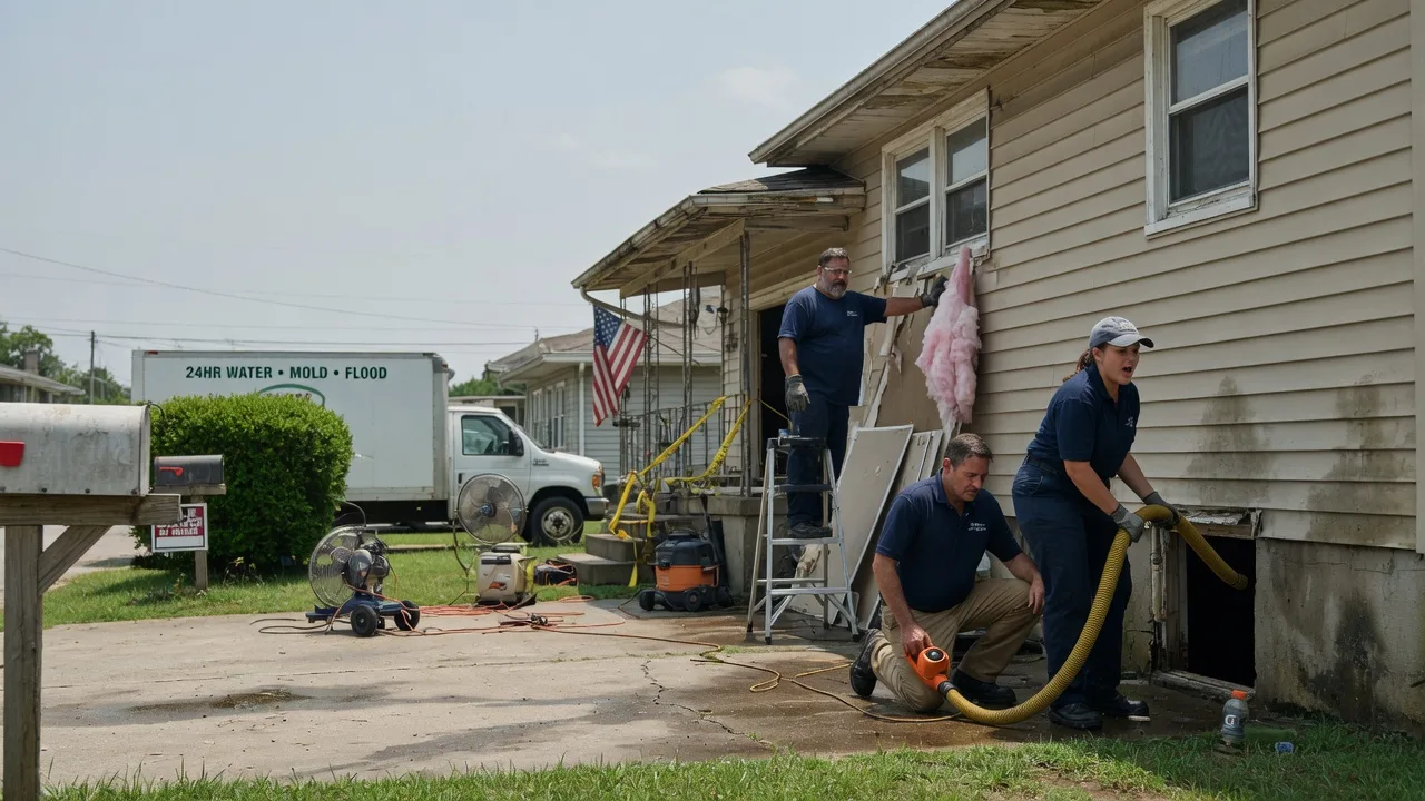 Water Damage Repair in Coffeyville, KS near me